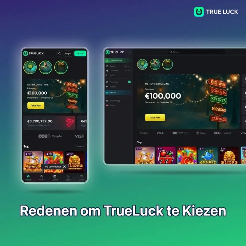 Image: Trueluck Casino: Jouw Eerste Casino Ervaring in Nederland Met Bonus!